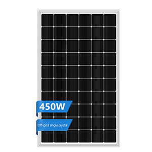 450W single crystal solar panel