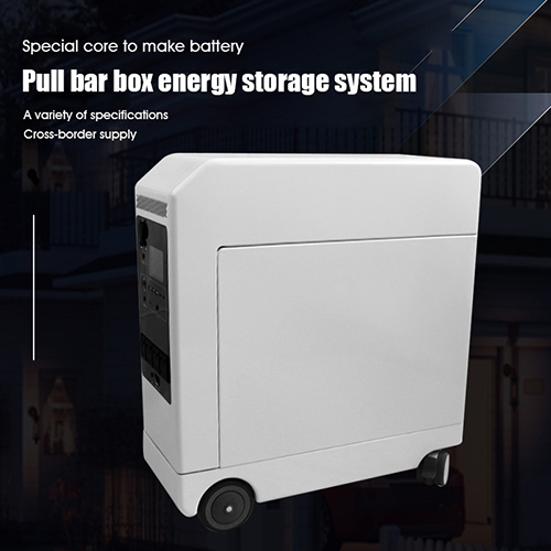 Pull rod box LiFePO4 battery energy storage power supply