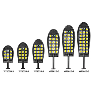 Solar oval COB Street light