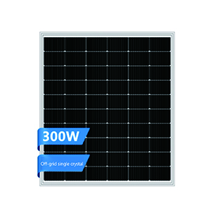 Painel solar de cristal único 300W